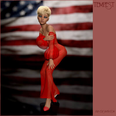 Tempest dForce Body Suit for Genesis 8 Female