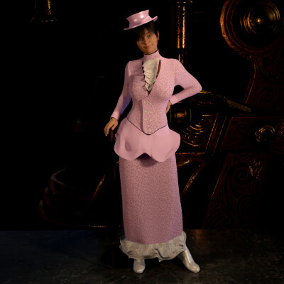 Victorian Dress Up Bundle for Genesis 8 Female
