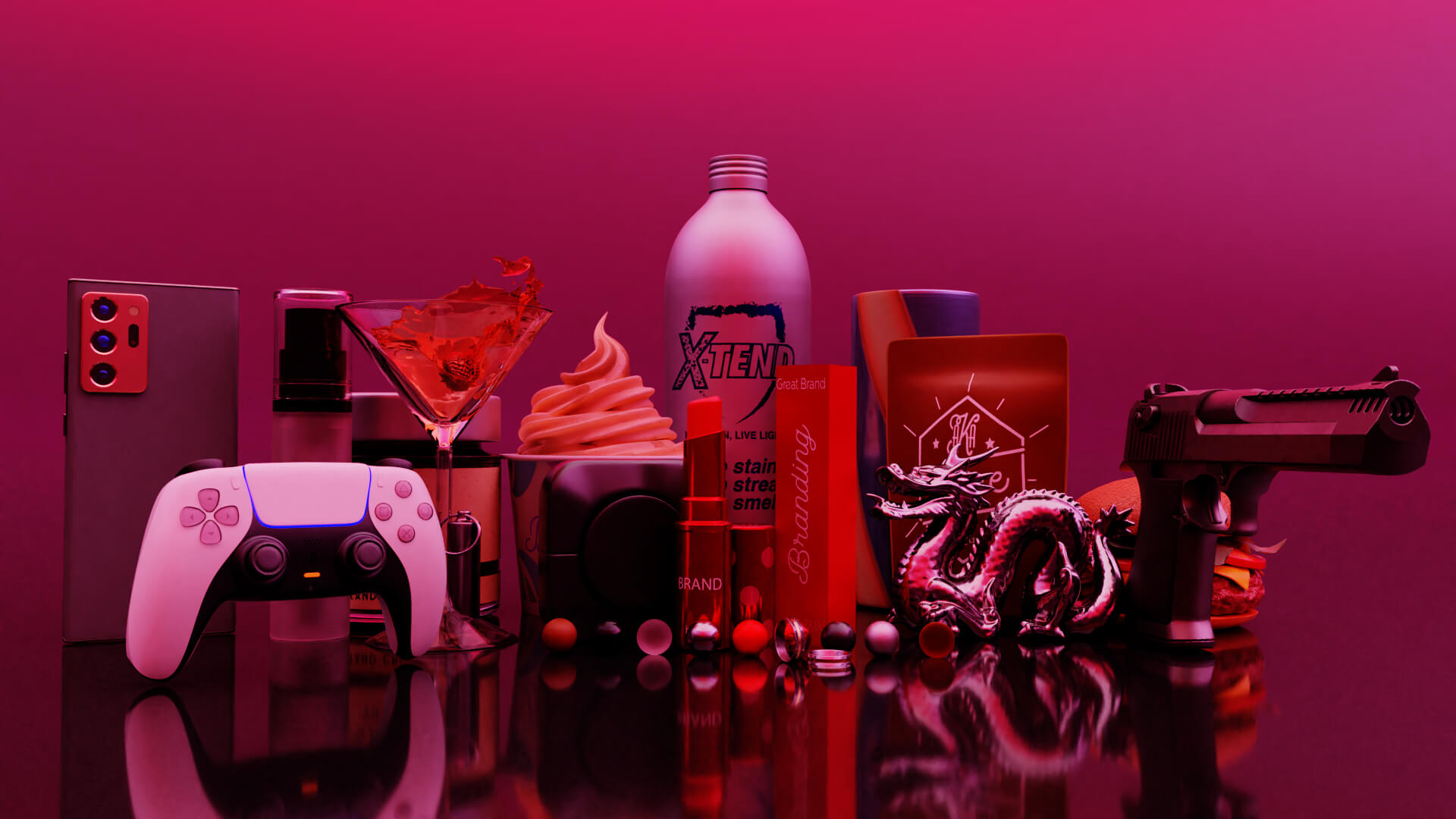 Products and Objects 3D Rendering HDRI Pack - HDR Image by CG Choco