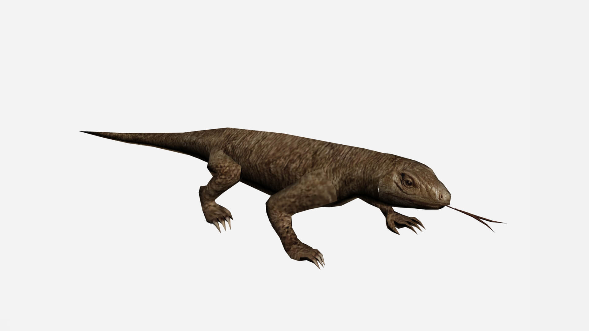 Animated Reptile Lizard - 3D Model by cg-monster