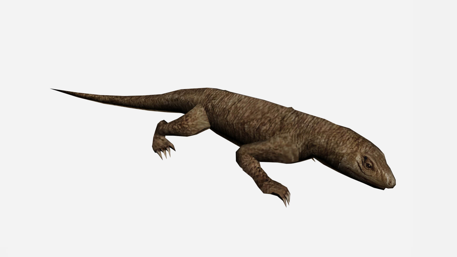 Animated Reptile Lizard - 3D Model by cg-monster