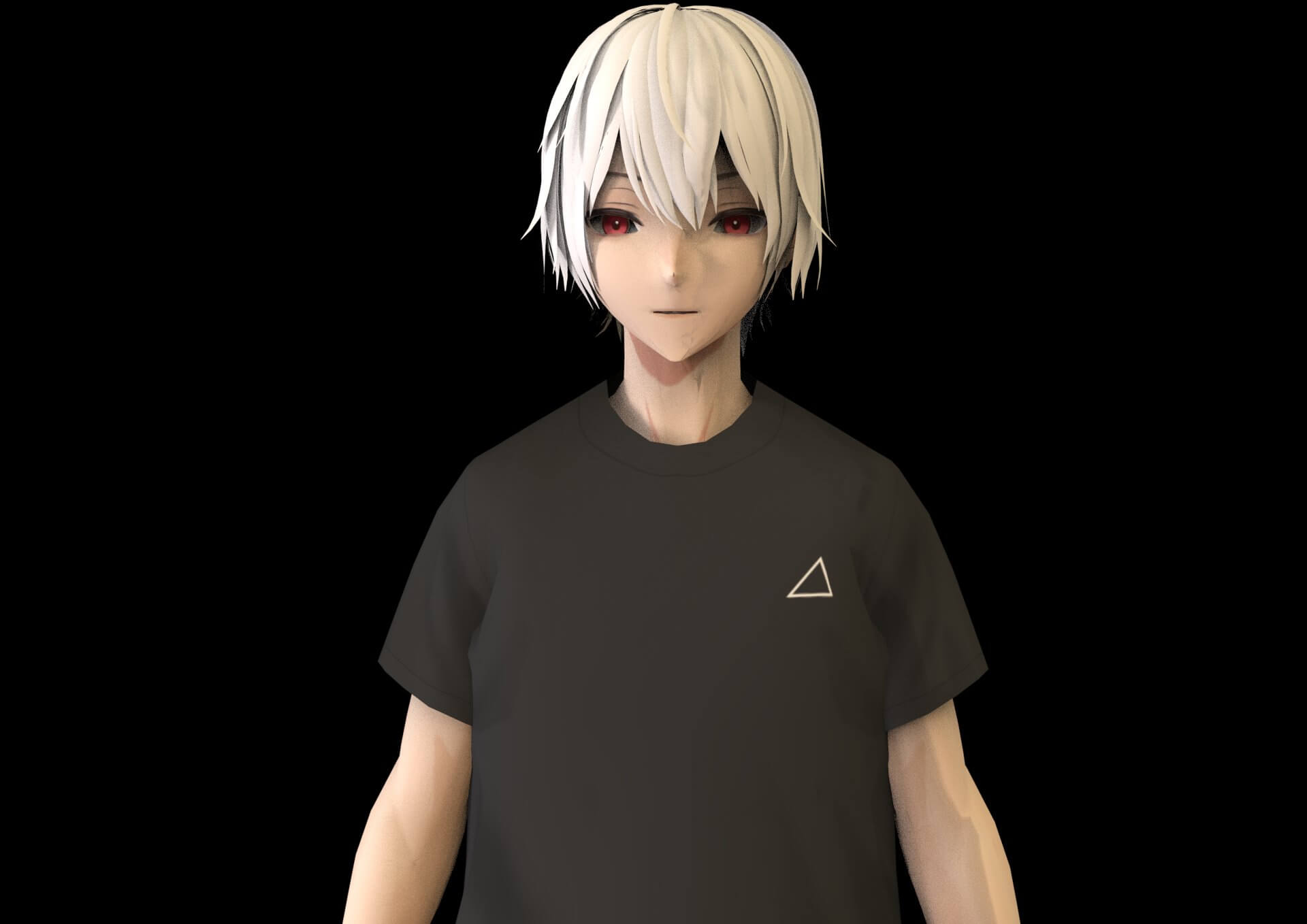 Anime Character C26 3d Model By Cganime