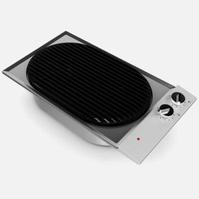 Built in Electric Grill - 3D Model by cgaxis
