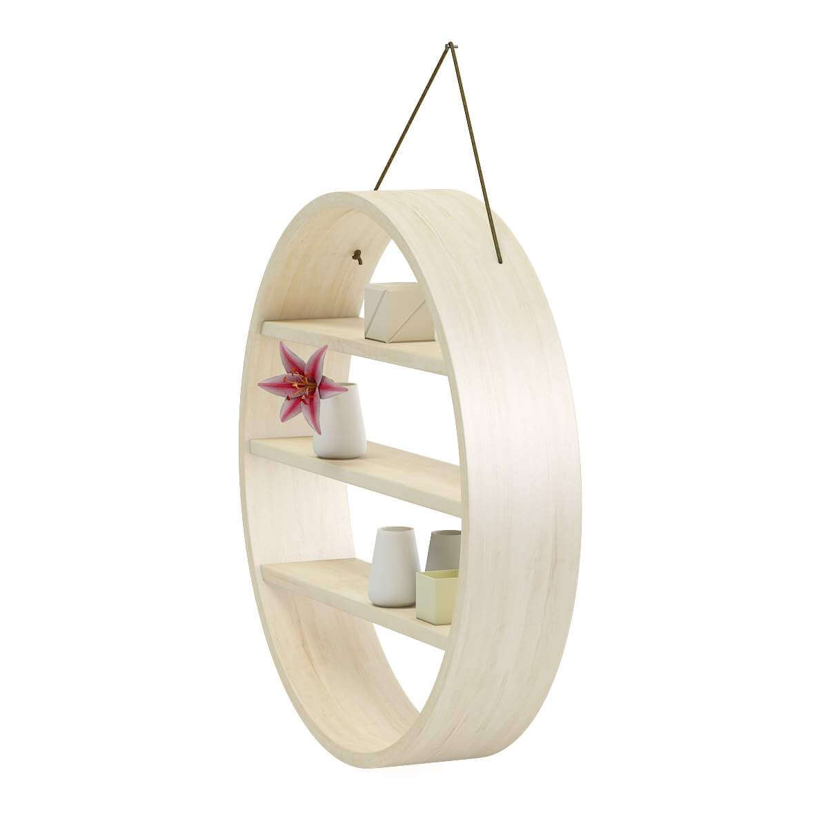 Circle Shaped Wall Shelf - 3D Model by cgaxis