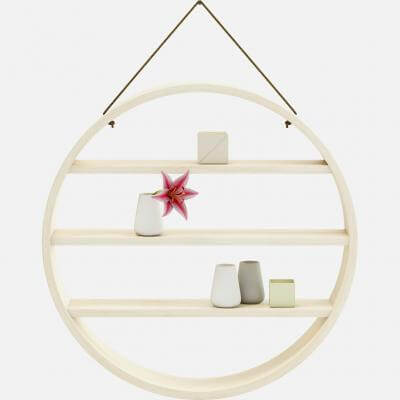 Circle Shaped Wall Shelf - 3D Model by cgaxis