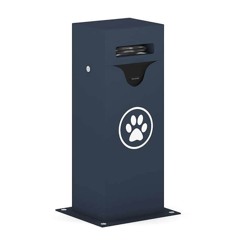 Dog Waste Container 3D Model by cgaxis