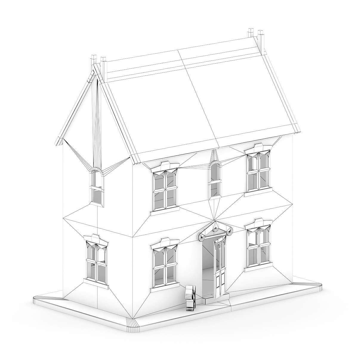 Dollhouse - 3D Model by cgaxis
