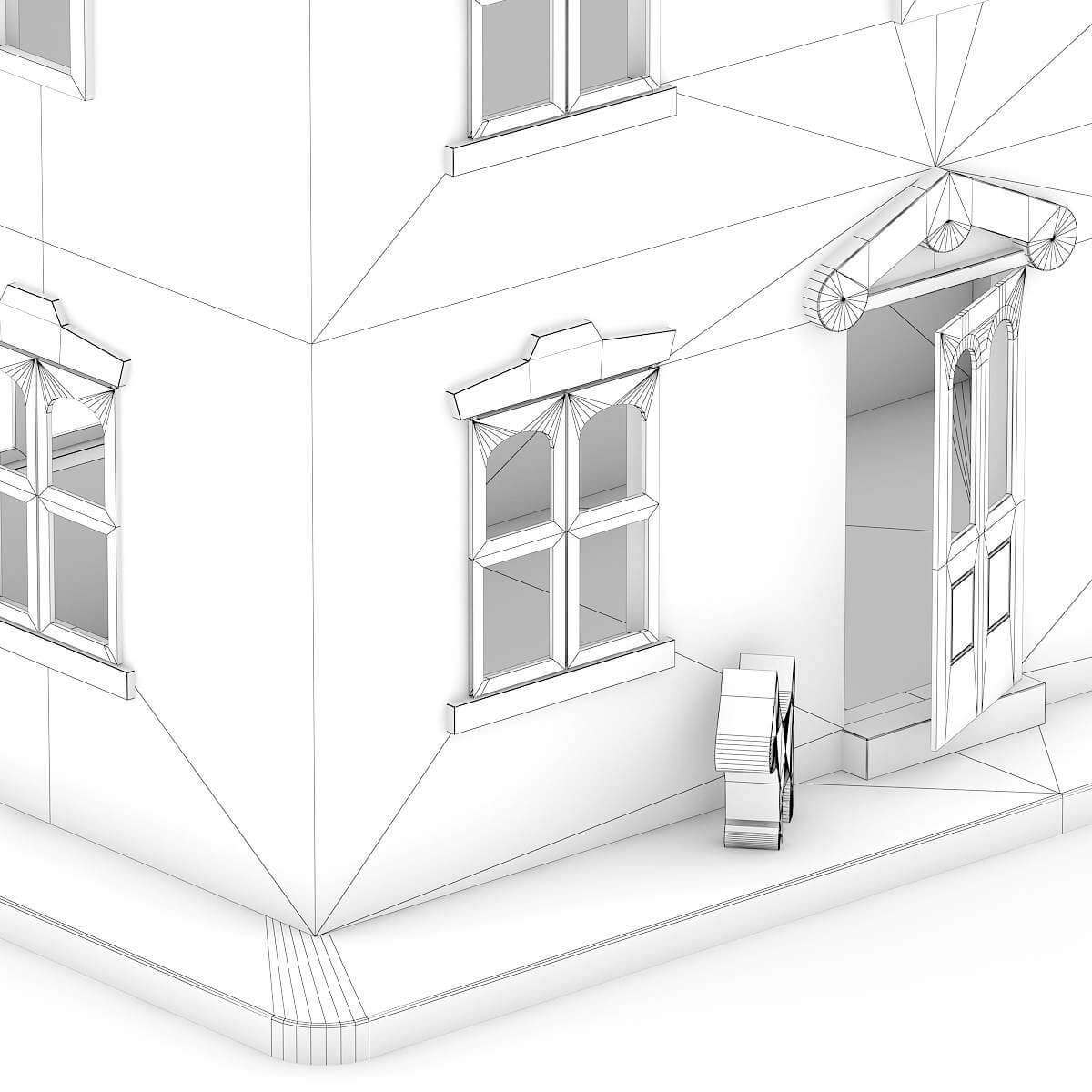 Dollhouse - 3D Model by cgaxis