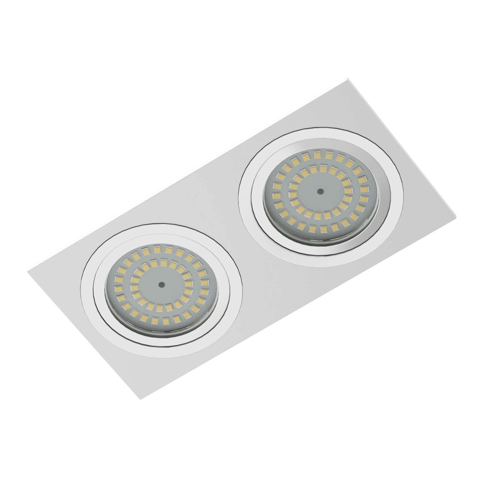 Double Halogen Light - 3D Model by cgaxis