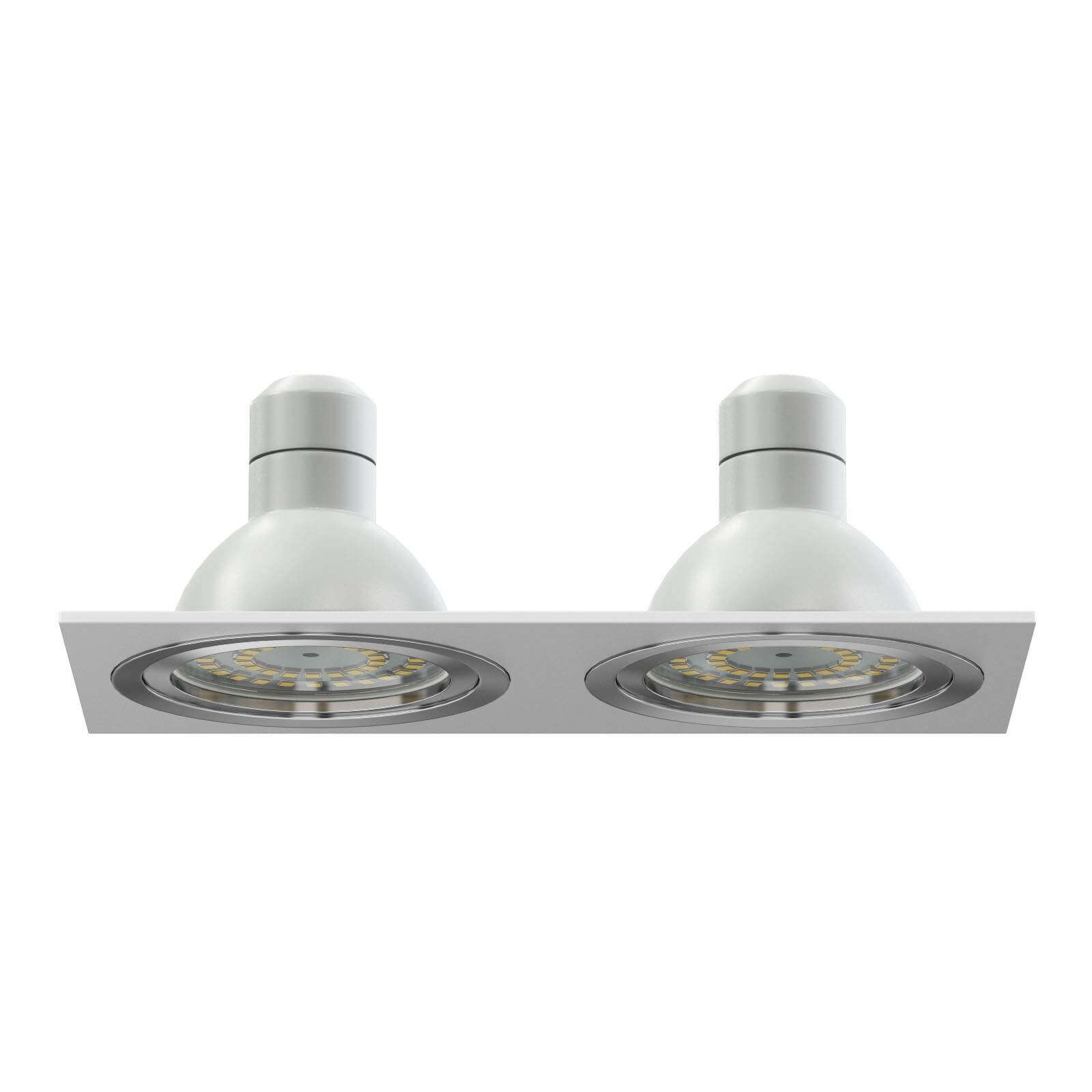 Double Halogen Light - 3D Model by cgaxis