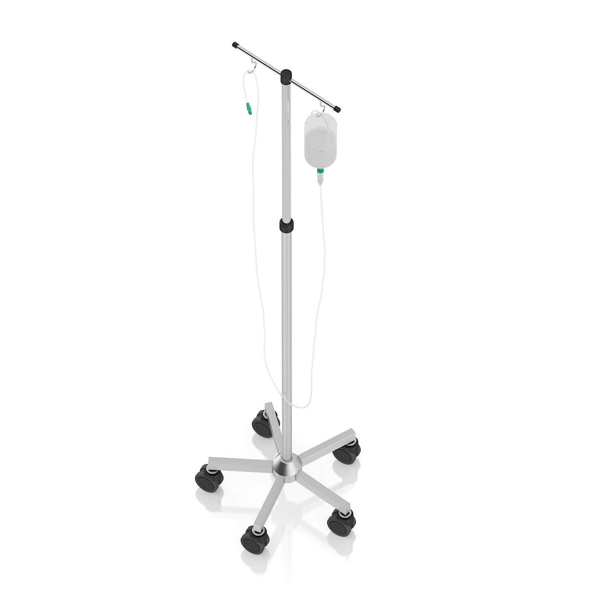 IVPole 3D Model by cgaxis