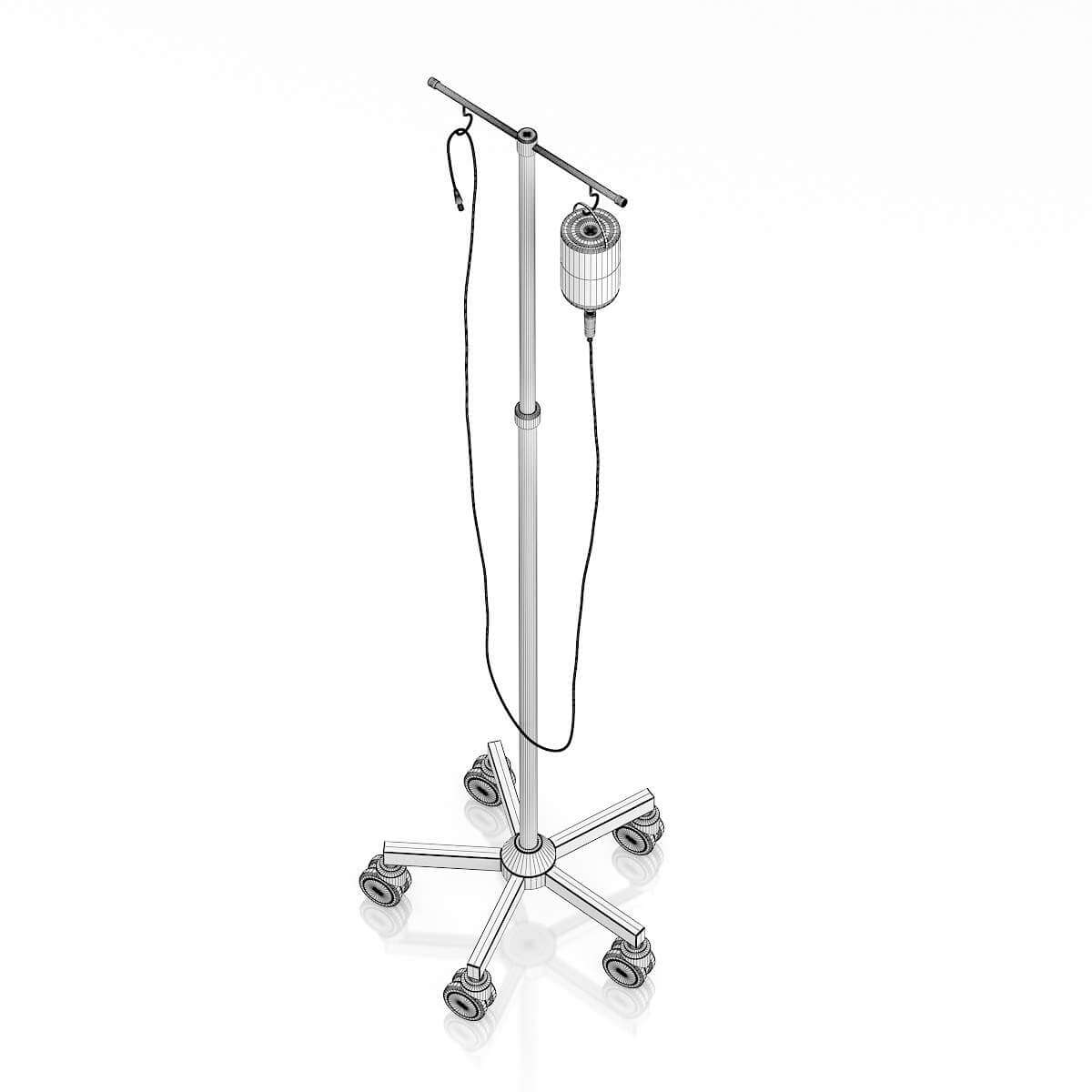 IVPole 3D Model by cgaxis