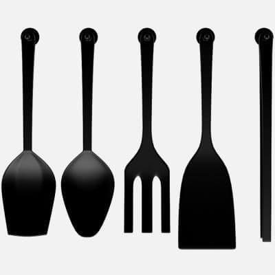 Kitchen Utensils 1 3D Model by cgaxis