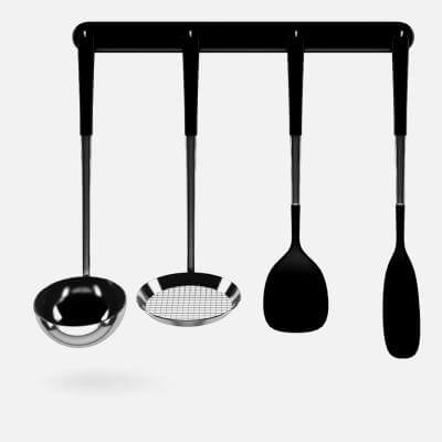 Kitchen Utensils 2 3D Model by cgaxis