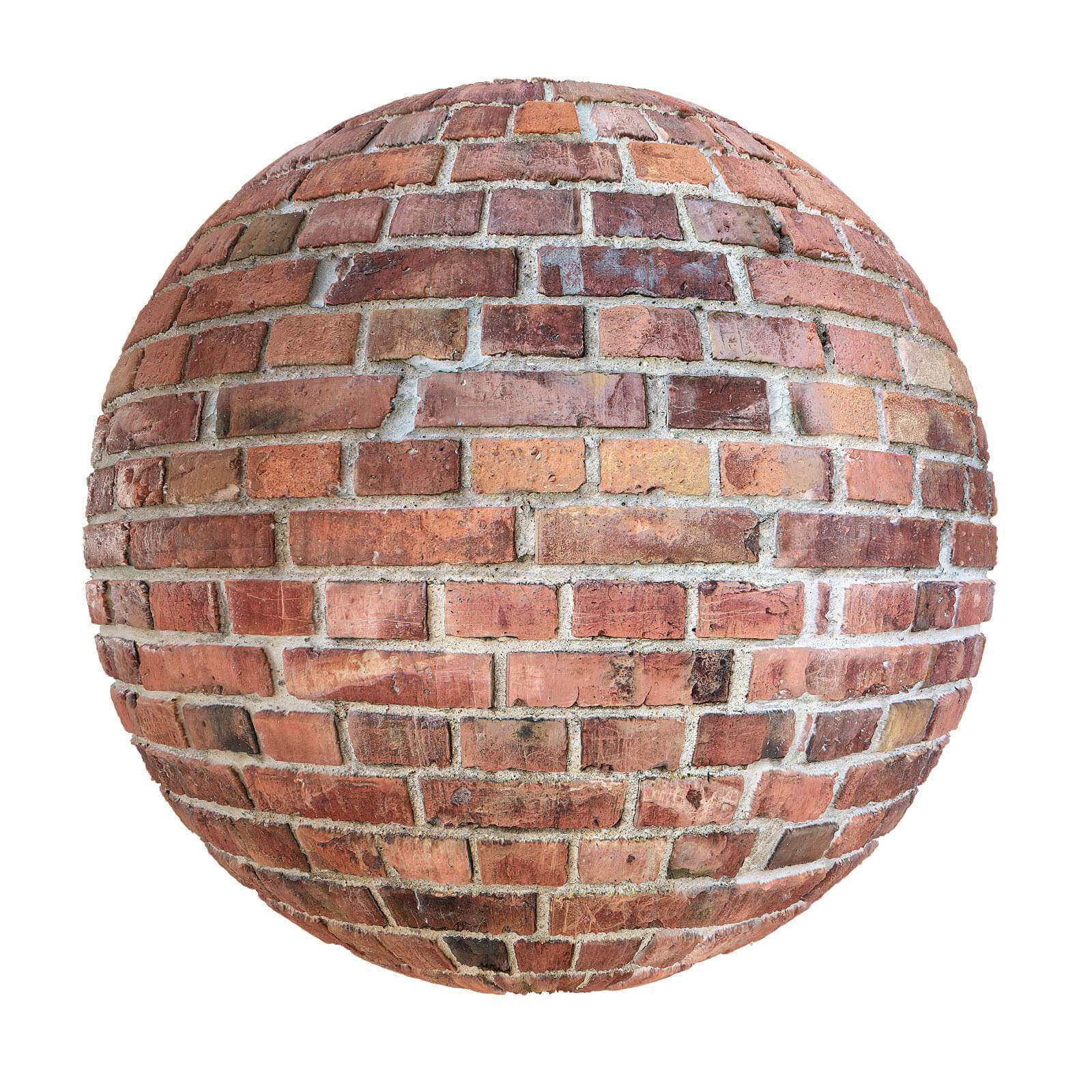 Old Brick Wall PBR Texture - 3D Texture by cgaxis