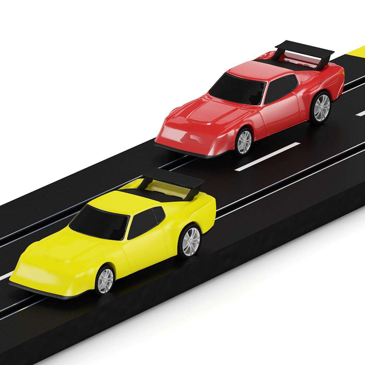 Racing Track Toy - 3D Model by cgaxis