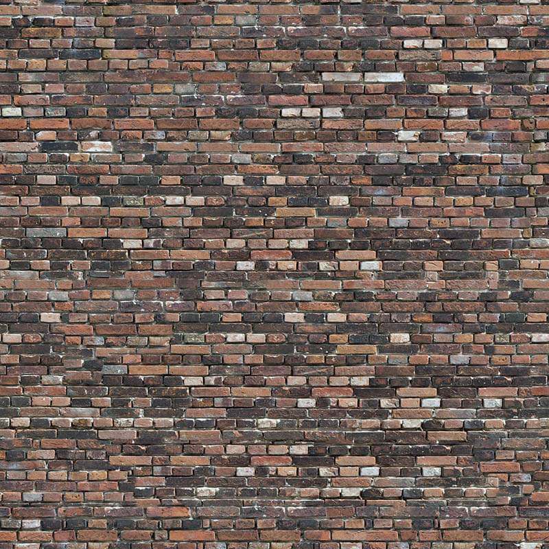 Red and Black Brick Wall PBR Texture by cgaxis