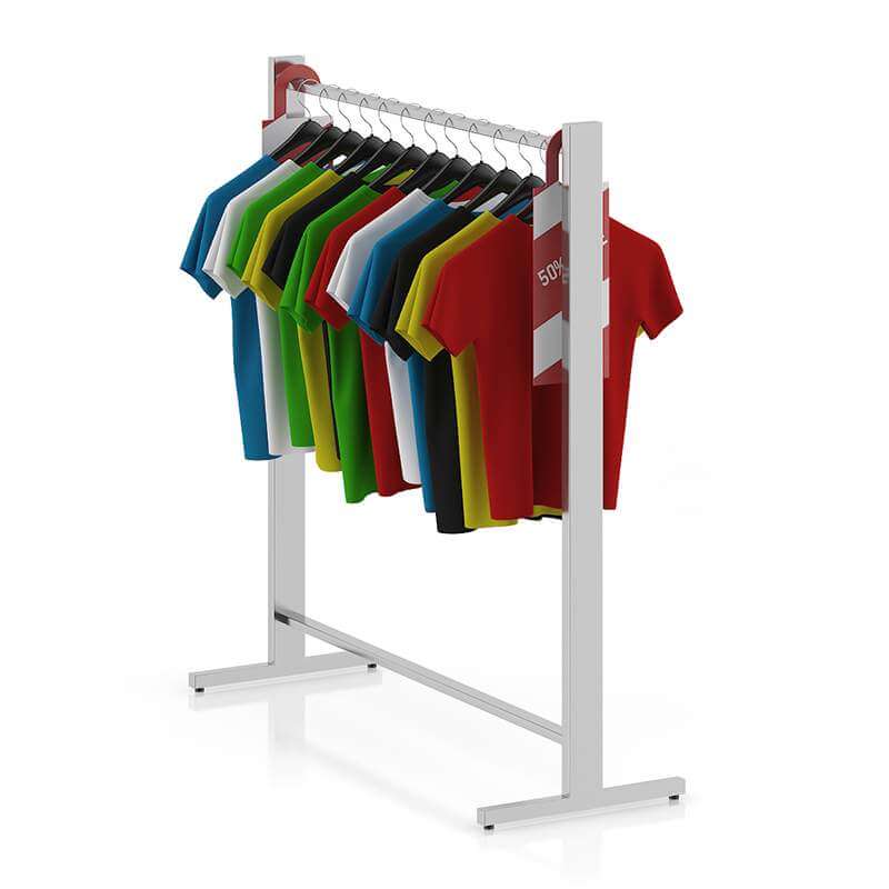 Tshirts on Hangers 3D Model by cgaxis