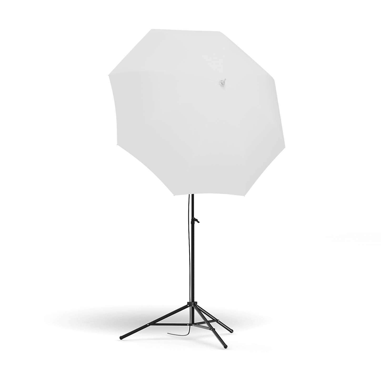 Umbrella Studio Light 3D Model by cgaxis