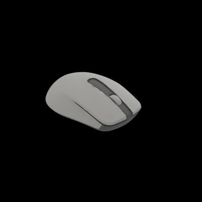 High-Quality Wireless Mouse 3D Model by CGCity