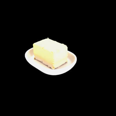 High Quality Butter Block 3D Model by CGCity