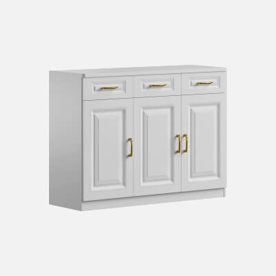 Modern Wood Sideboard Credenza 3