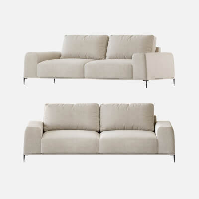Montado Sofa &ndash Contemporary 3-Seater Upholstered Sofa