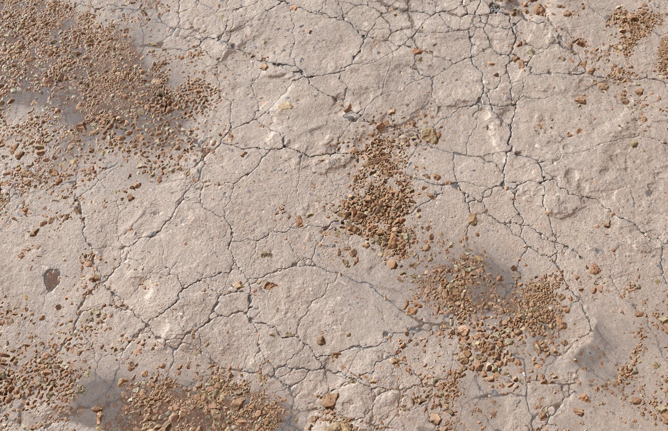 Apocalyptic Concrete PBR Texture by CGHawk