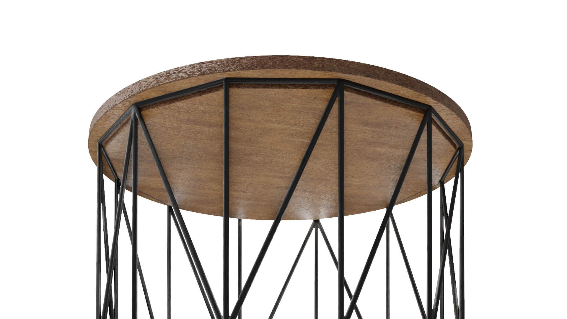 Basket Table 3D Model by CGHawk