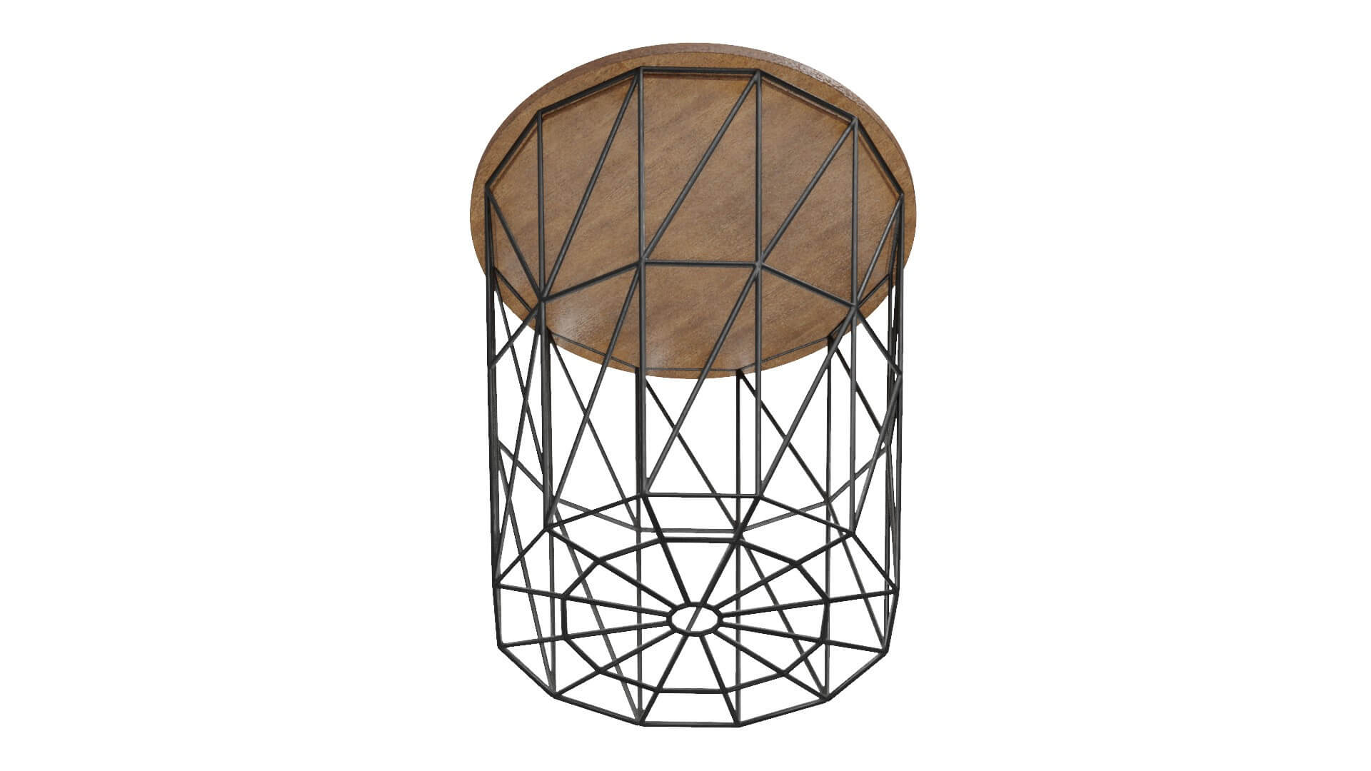 Basket Table 3D Model by CGHawk