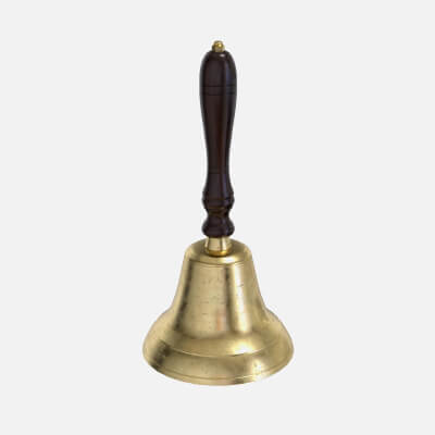 Brass School Bell