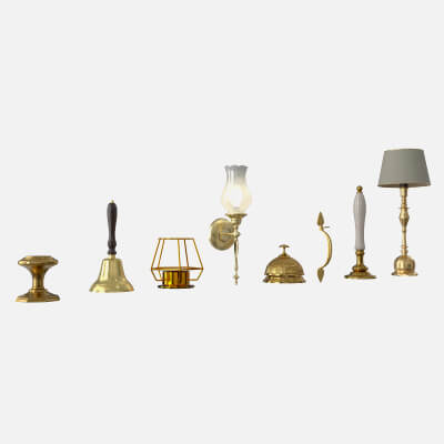 Brass 3D Model Collection