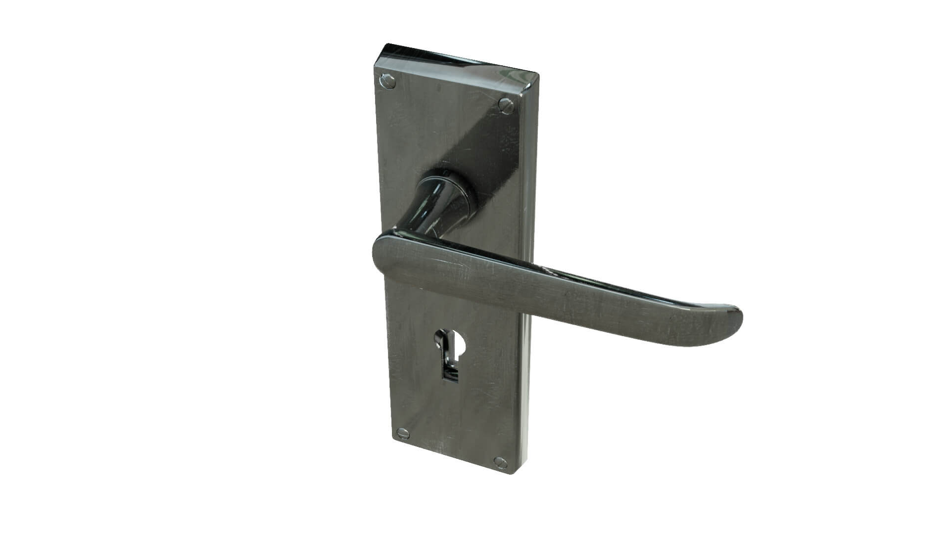 Door Handle - 3D Model by CGHawk