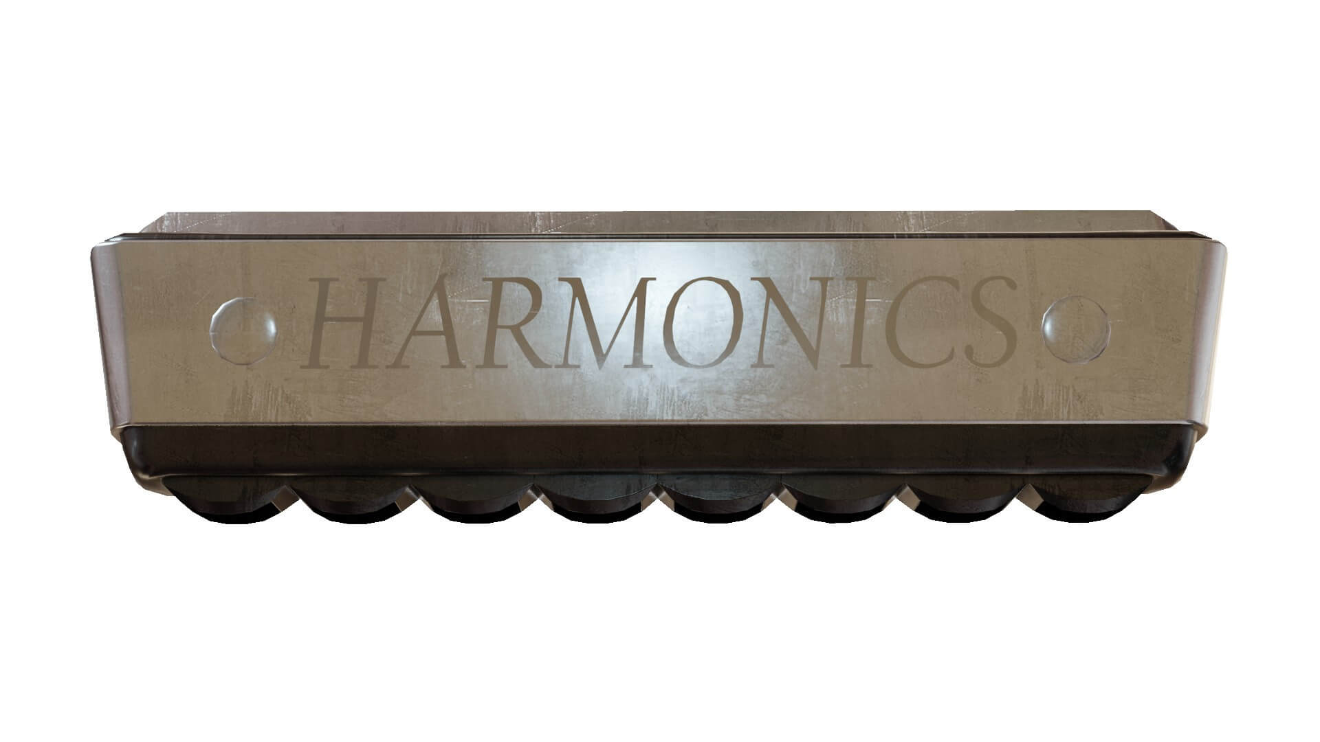 Harmonica 3D Model by CGHawk