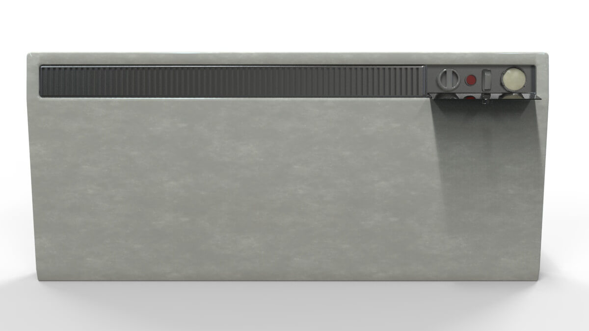 Storage Heater - 3D Model by CGHawk