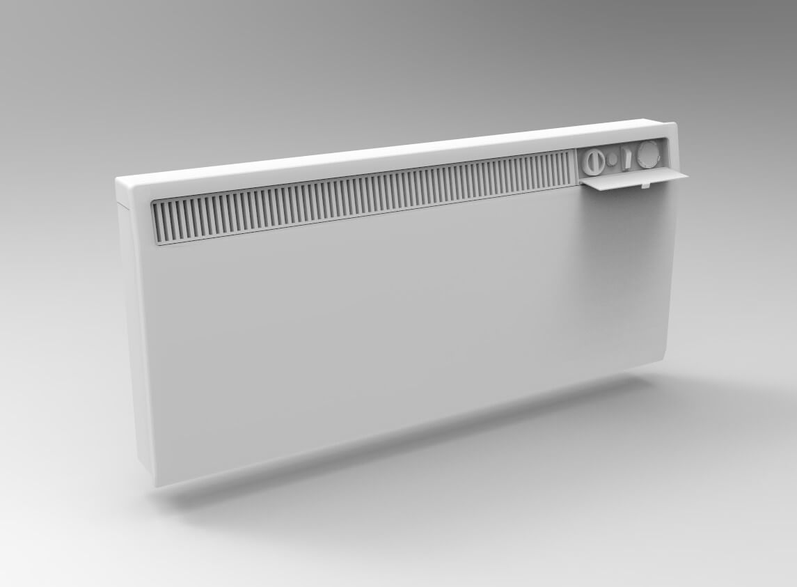 Heat Radiator 3d Model Storage Heater - 3D Model by CGHawk