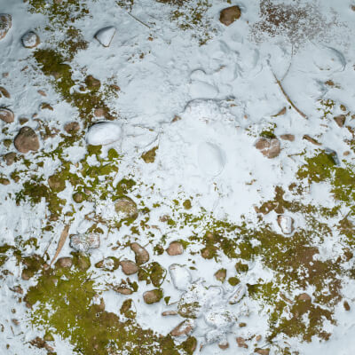 Snowy Terrain 8K PBR Texture