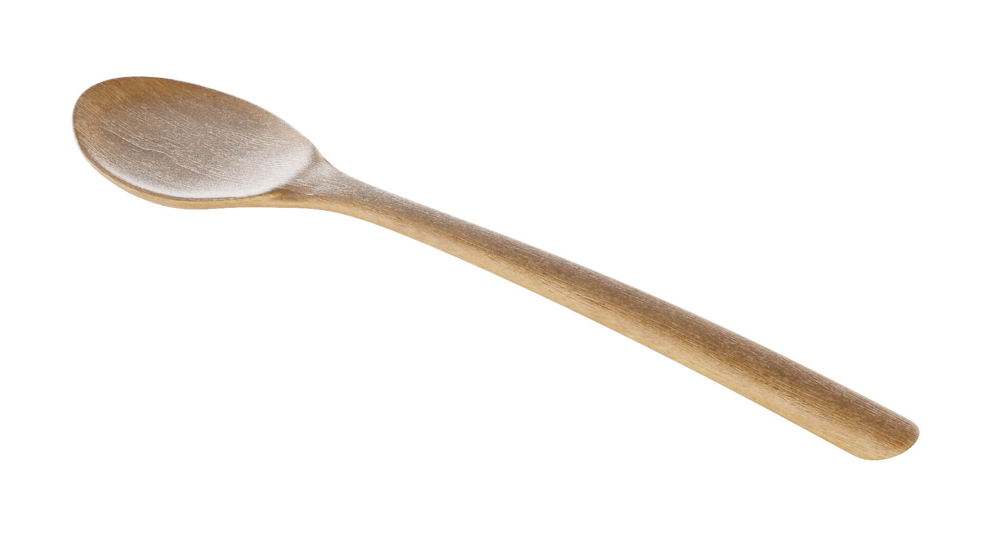 Wooden Spoon - 3D Model by CGHawk