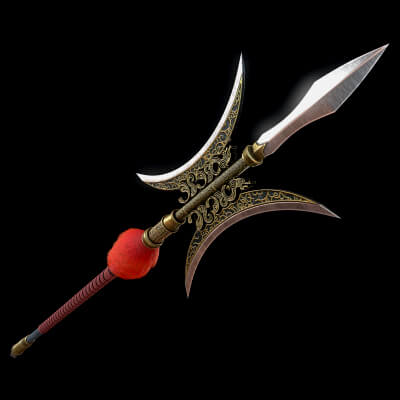 Chinese Halberd by CGnewbie