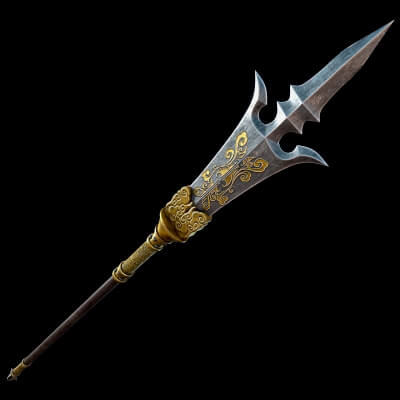 Chinese Trident Spear