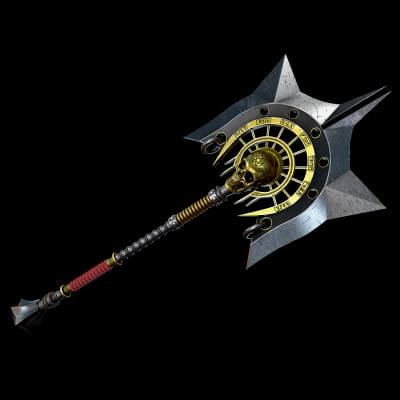 Cursed Battle Axe