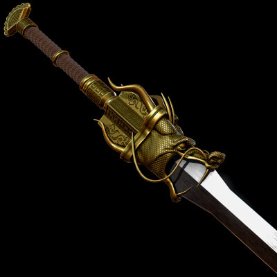 Golden Dragon Sword