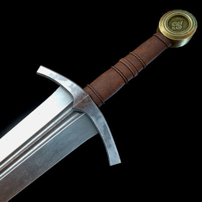 Medieval Broadsword by CGnewbie