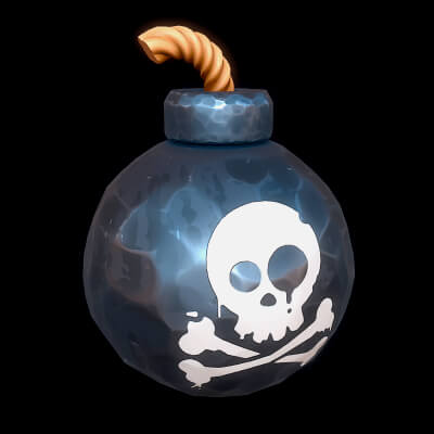 Stylized Bomb