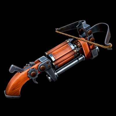 Stylized Drum Crossbow