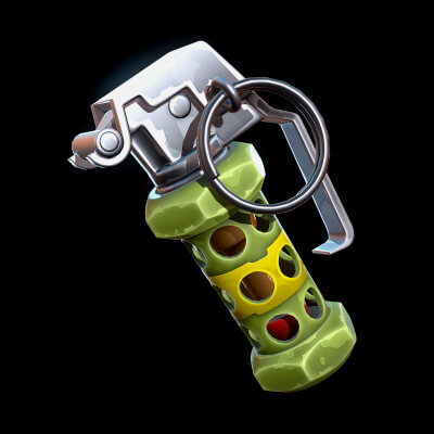 Stylized Flashbang Grenade