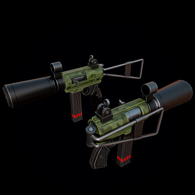 Stylized Silent Carbine