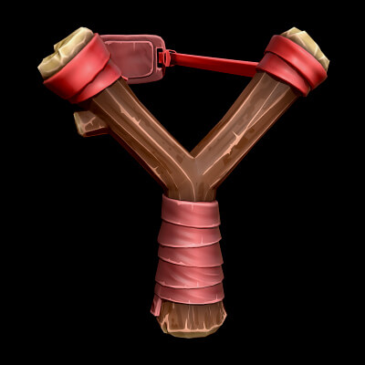 Stylized Slingshot