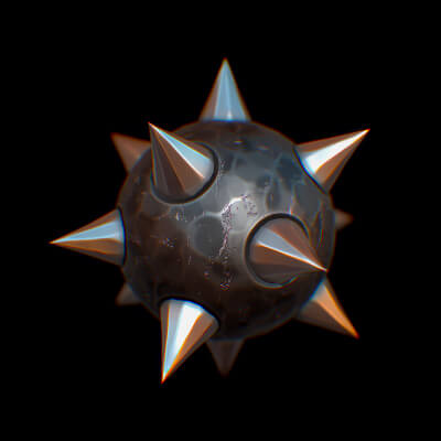 Stylized Spike Ball