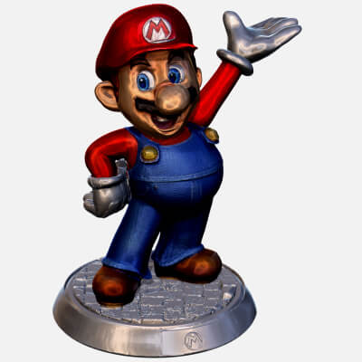 Super Mario for 3D Printing